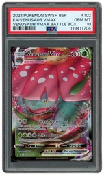 2021 Black Star Promo Venusaur VMAX #102 PSA 10 on Beezie.