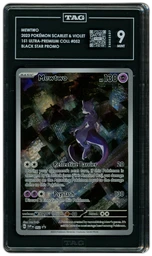 2023 Black Star Promo Mewtwo #52 TAG 9 on Beezie.