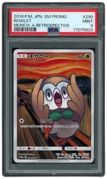 2018 Japanese Promo Rowlet #290 PSA 9 on Beezie.