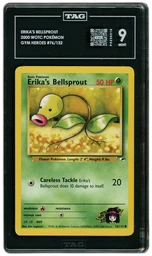 2000 Gym Heroes Erika's Bellsprout #76 TAG 9 on Beezie.