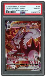 2021 Battle Styles Urshifu VMAX #168 PSA 10 on Beezie.