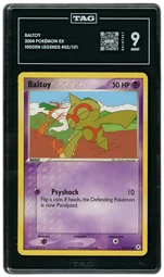 2004 Hidden Legends Baltoy #52 TAG 9 on Beezie.
