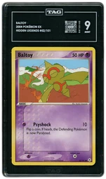 2004 Hidden Legends Baltoy #52 TAG 9 on Beezie.