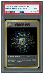 1997 Japanese Rocket Rainbow Energy PSA 9 on Beezie.