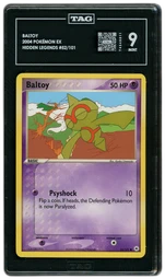 2004 Hidden Legends Baltoy #52 TAG 9 on Beezie.