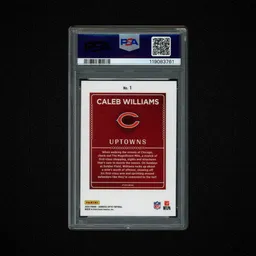 2024 Donruss Optic Caleb Williams Uptowns #1 PSA 9 on Beezie.
