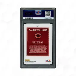 2024 Donruss Optic Caleb Williams Uptowns #1 PSA 9 on Beezie.