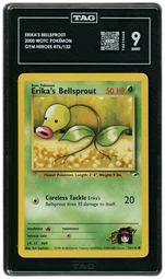 2000 Gym Heroes Erika's Bellsprout #76 TAG 9 on Beezie.
