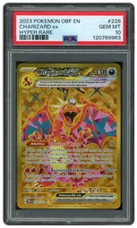 2023 Obsidian Flames Charizard EX #228 PSA 10 on Beezie.