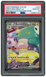 2025 Journey Together Iono's Bellibolt ex #183 PSA 10 on Beezie.