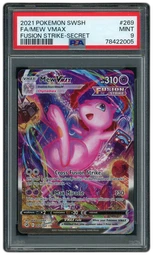 2021 Fusion Strike Mew VMAX #269 PSA 9 on Beezie.