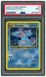 2000 Neo Genesis Feraligatr #5 PSA 9 on Beezie.