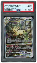 2023 Crown Zenith Leafeon VSTAR #GG35 PSA 10 on Beezie.