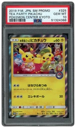 2019 Japanese Promo Tea Party Pikachu #325 PSA 10 on Beezie.