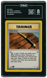 2001 Neo Revelation 1st Edition Old Rod #64 TAG 8 on Beezie.