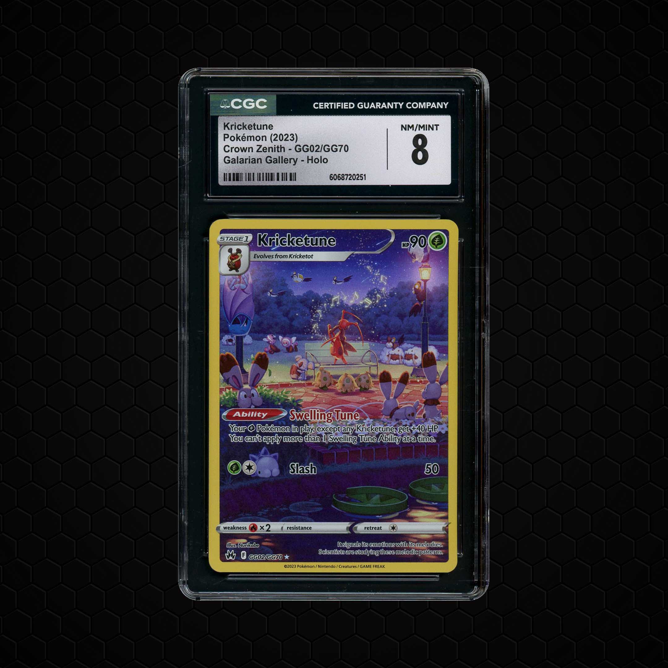 2023 Crown Zenith Kricketune #GG02 CGC 8