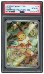 2025 Black Star Promo Eevee #173 PSA 10 on Beezie.