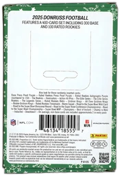 2025 Panini Donruss Football Winter Holiday Tin on Beezie.
