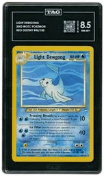 2002 Neo Destiny Light Dewgong #45 TAG 8.5 on Beezie.