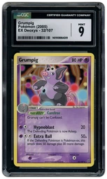 2005 EX Deoxys Grumpig #32 CGC 9 on Beezie.