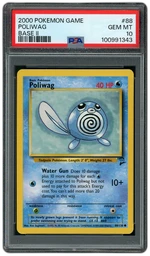 2000 Base Set 2 Poliwag #88 PSA 10 on Beezie.