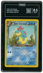 2002 Neo Destiny Dark Croconaw #32 TAG 8.5 on Beezie.