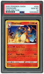 2020 Vivid Voltage Charizard #25 PSA 10 on Beezie.