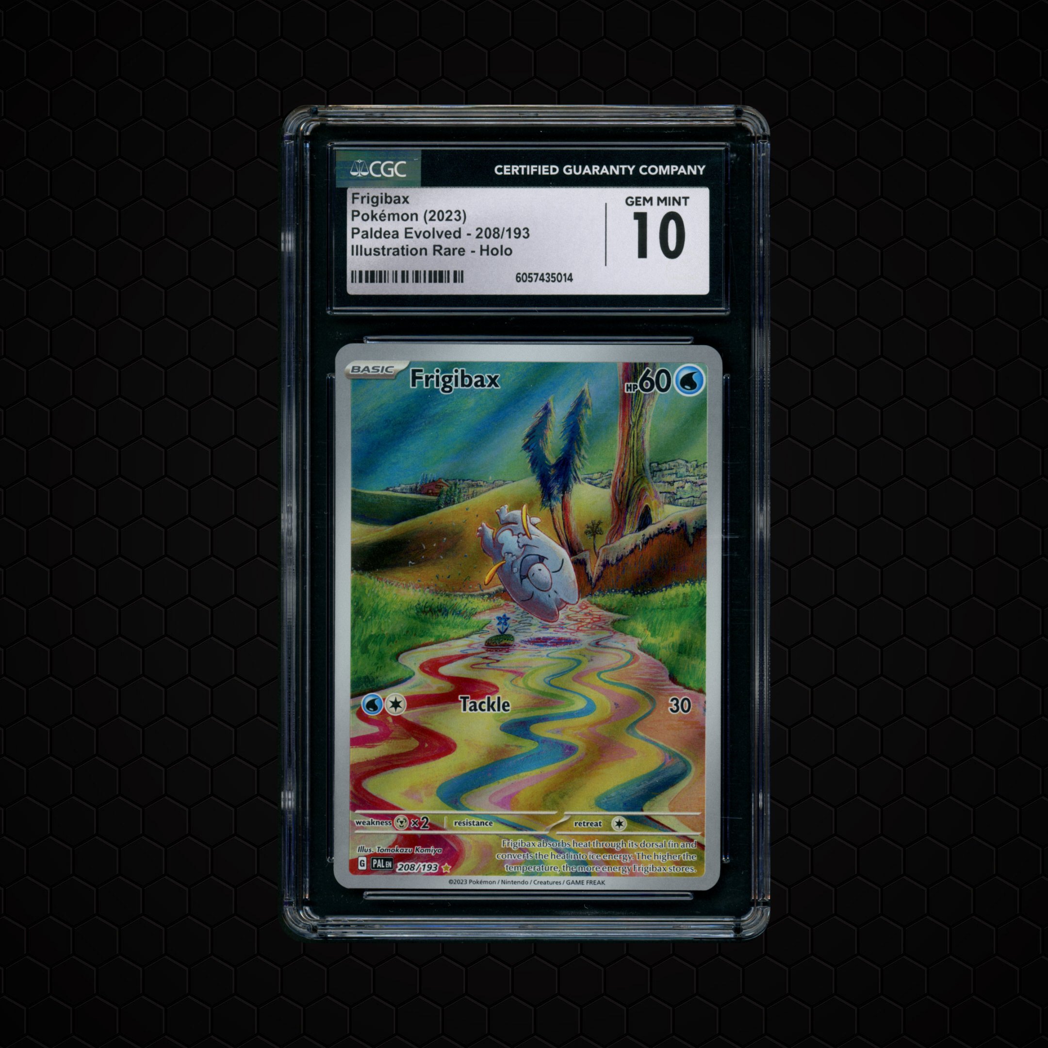 2023 Paldea Evolved Frigibax #208 CGC 10