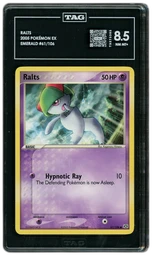 2005 Emerald Ralts #61 TAG 8.5 on Beezie.