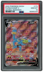 2022 Astral Radiance Machamp V #172 PSA 10 on Beezie.