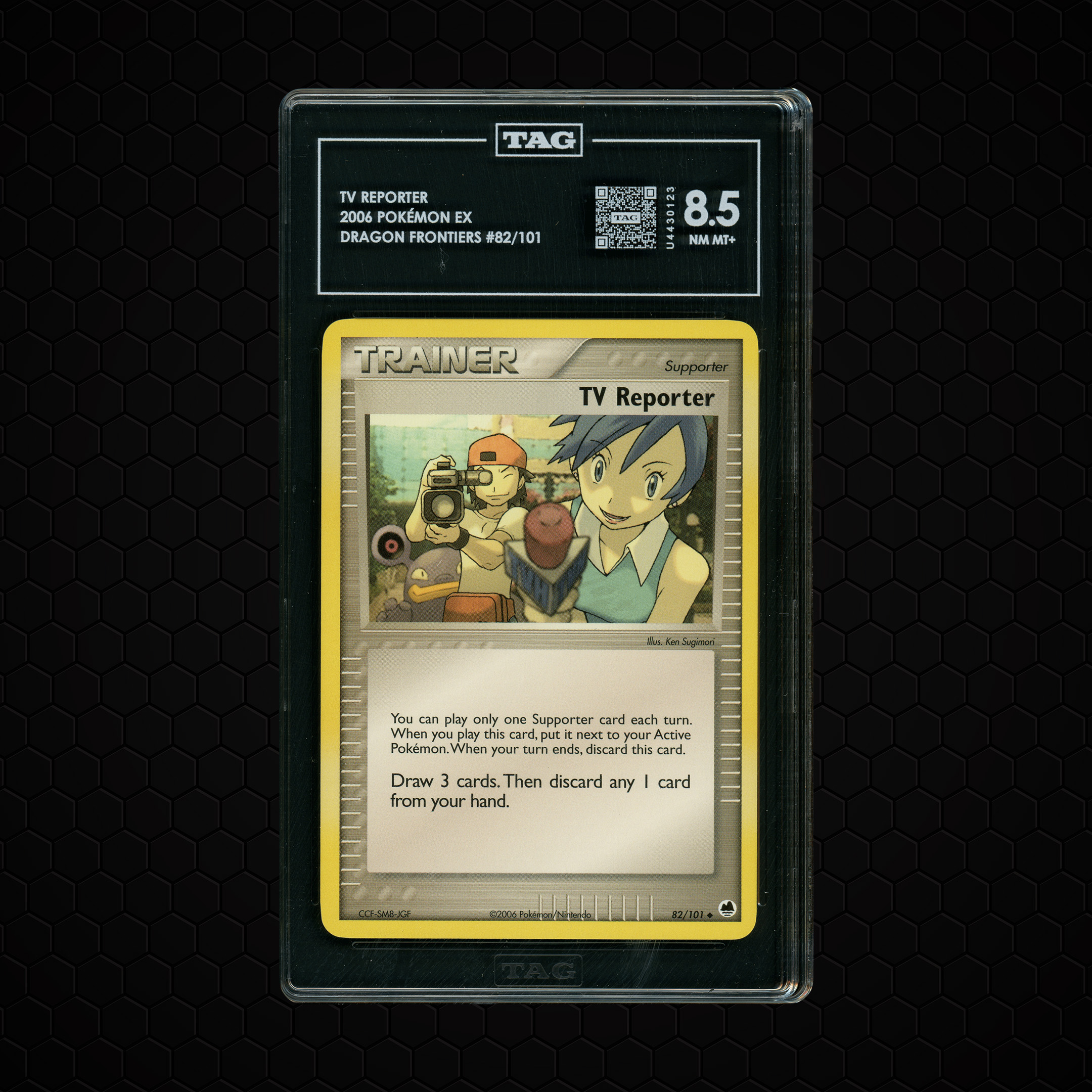 2006 Dragon Frontiers TV Reporter #82 TAG 8.5