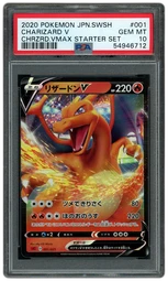 2020 Japanese Charizard VMAX Starter Set Charizard V #1 PSA 10 on Beezie.