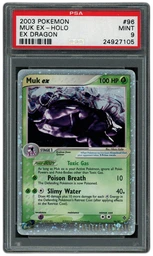 2003 EX Dragon Muk EX #96 PSA 9 on Beezie.