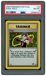 2000 Gym Challenge Koga #19 PSA 8 on Beezie.