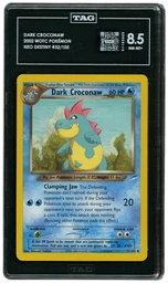 2002 Neo Destiny Dark Croconaw #32 TAG 8.5 on Beezie.