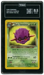 2002 Neo Destiny Dark Forretress #35 TAG 8.5 on Beezie.
