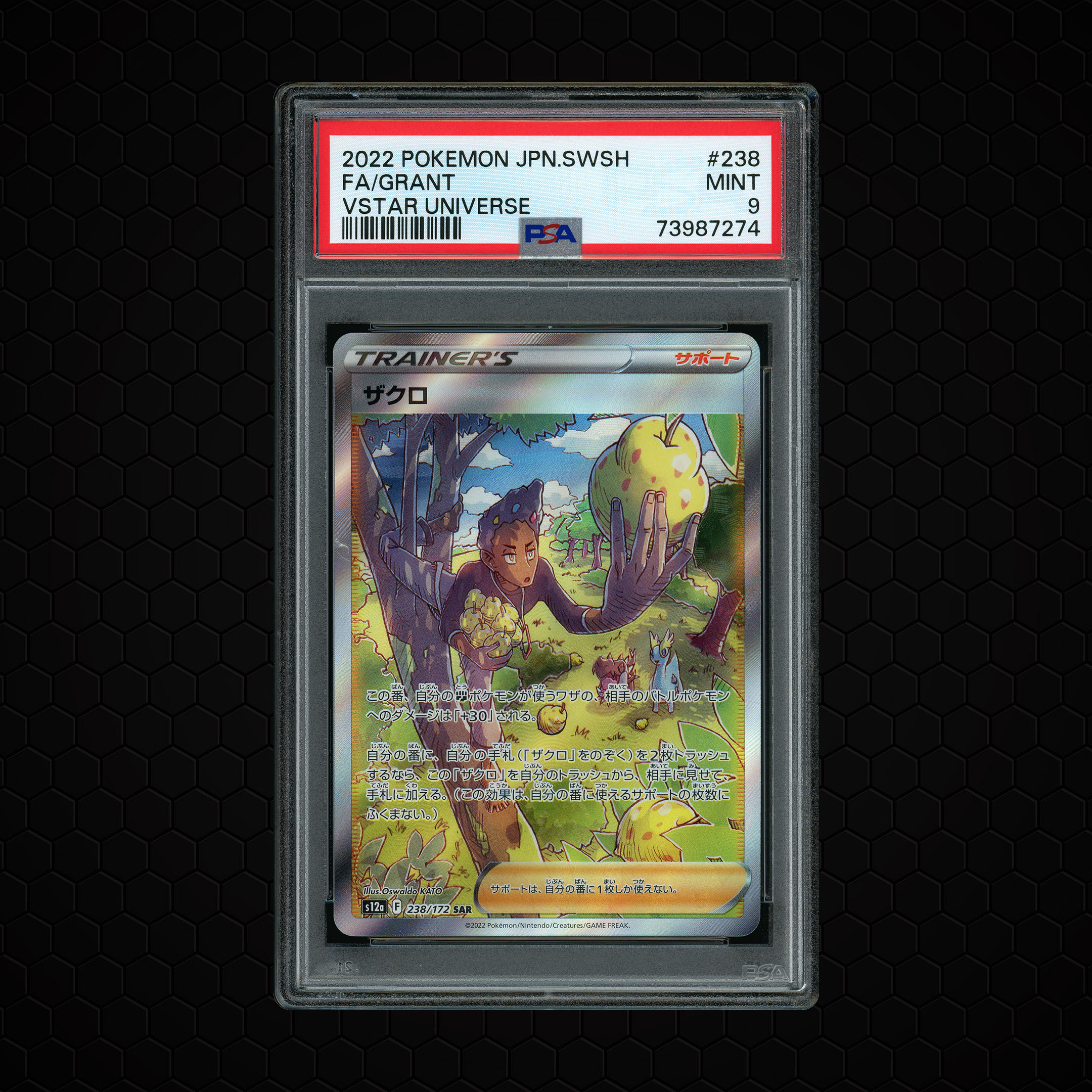 2022 Japanese VSTAR Universe Grant #238 PSA 9