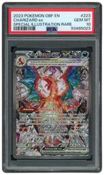 2023 Obsidian Flames Charizard EX #223 PSA 10 on Beezie.