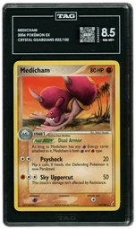 2006 Crystal Guardians Medicham #25 TAG 8.5 on Beezie.