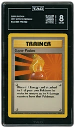 1999 Base Set Super Potion #90 TAG 8 on Beezie.