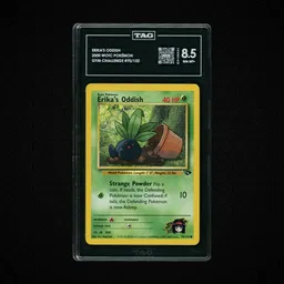 2000 Gym Challenge Erika's Oddish #70 TAG 8.5 on Beezie.
