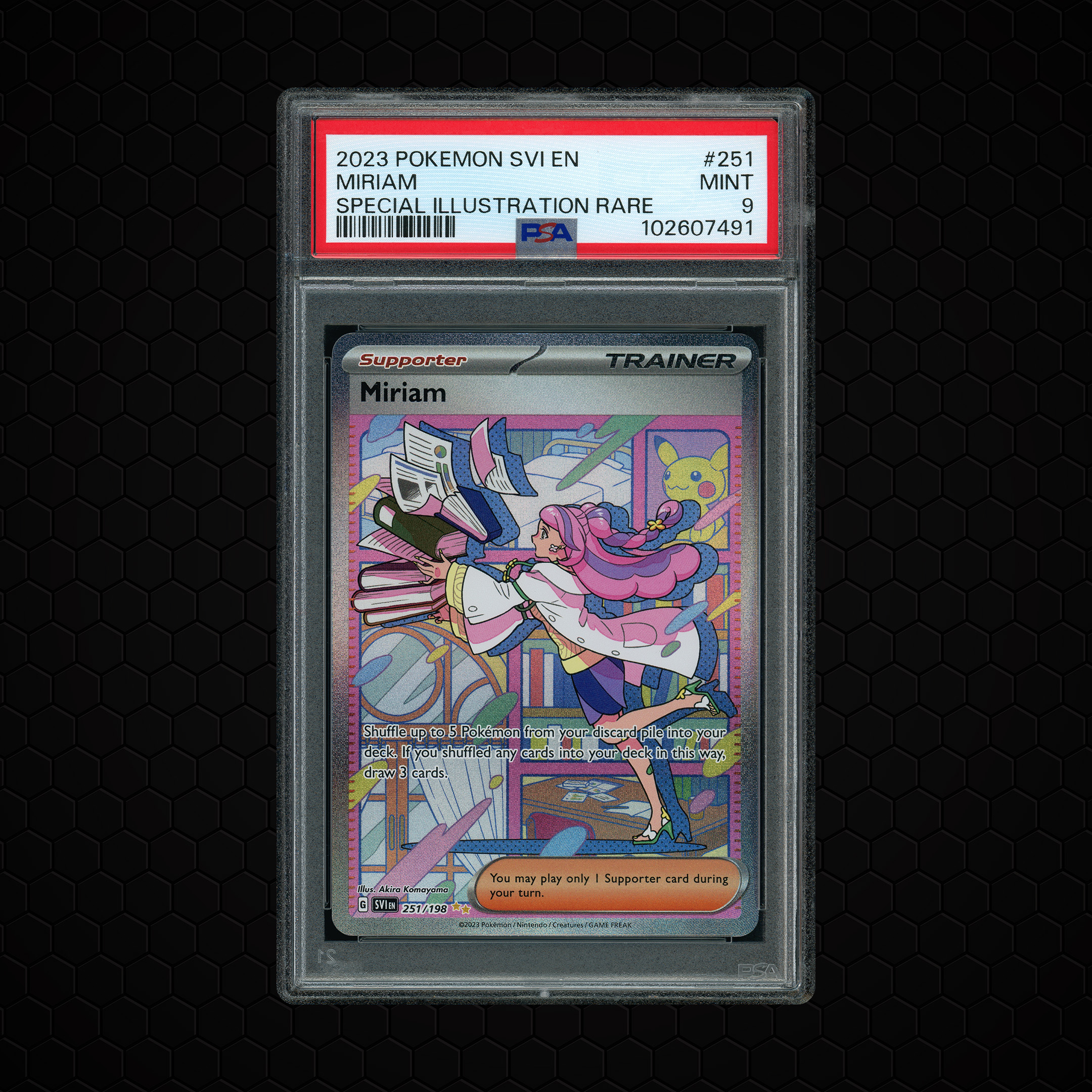 2023 Pokemon 151 Miriam #251 PSA 9