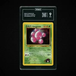 2000 Gym Heroes Erika's Exeggcute #77 TAG 9 on Beezie.