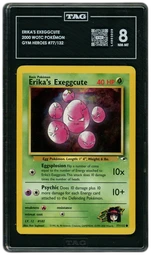 2000 Gym Heroes Erika's Exeggcute #77 TAG 8 on Beezie.