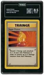 1999 Base Set Super Potion #90 TAG 8.5 on Beezie.