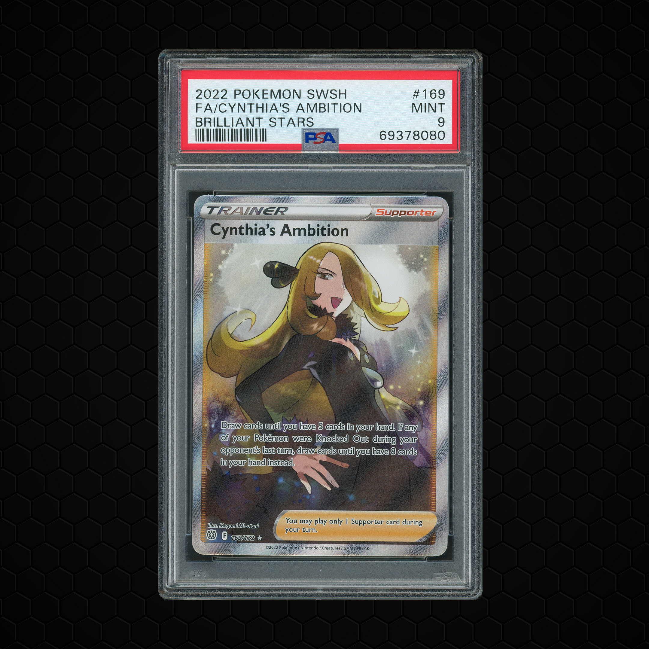 2022 Brilliant Stars Cynthia's Ambition #169 PSA 9