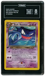 2002 Neo Destiny 1st Edition Dark Haunter #36 TAG 8 on Beezie.