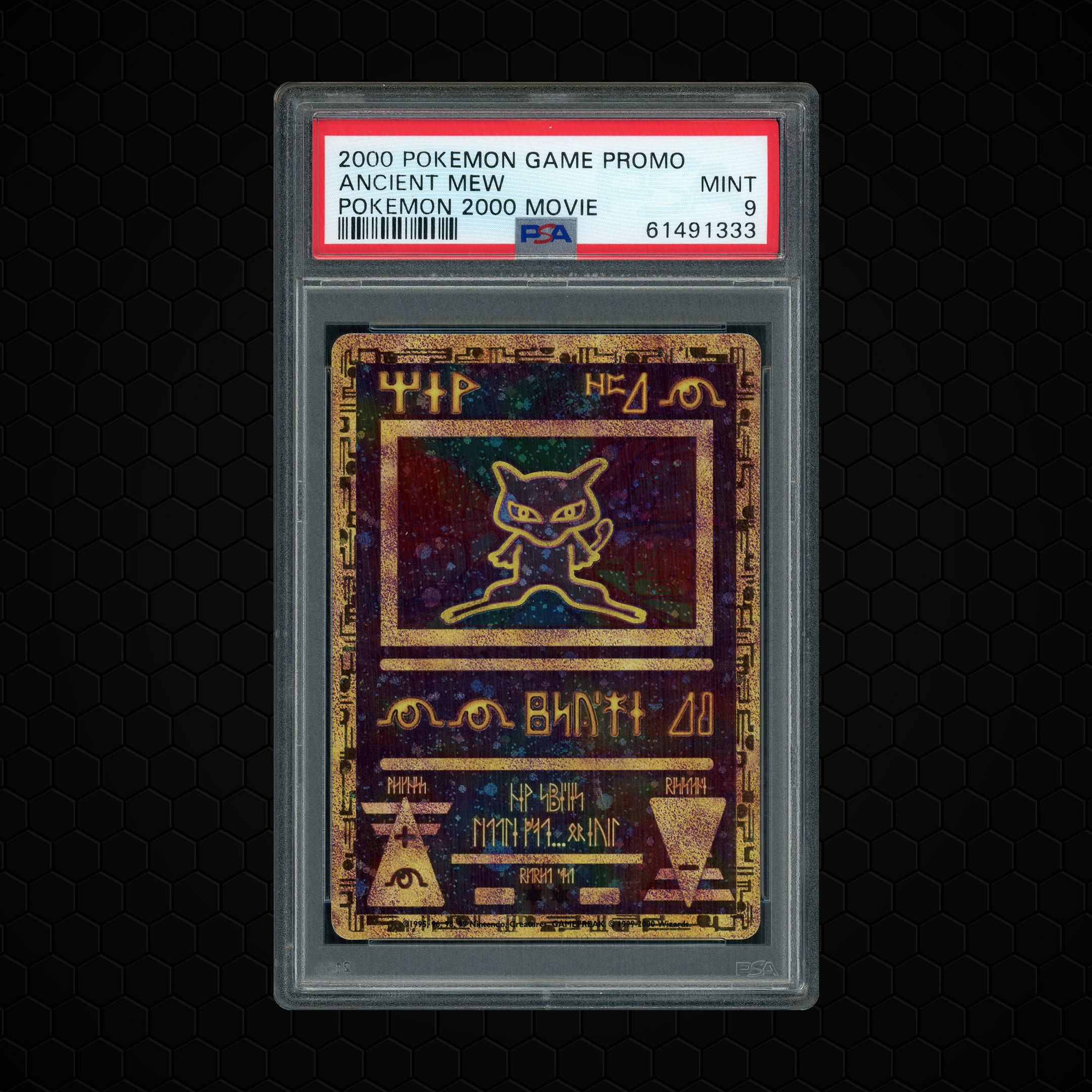 2000 Pokemon the Movie 2000 Ancient Mew PSA 9
