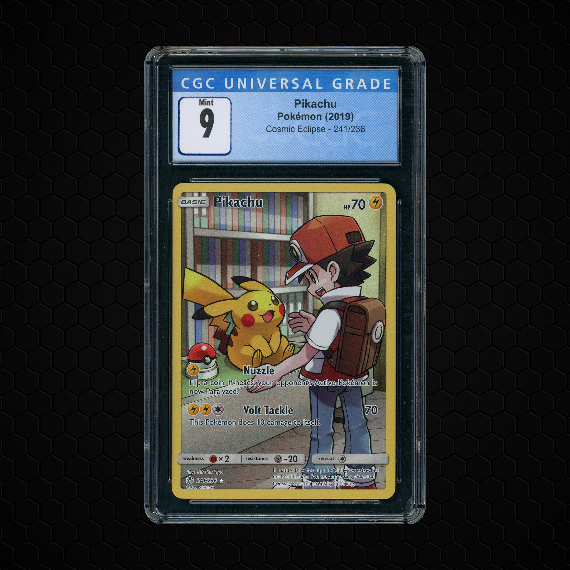 2019 Cosmic Eclipse Pikachu #241 CGC 9
