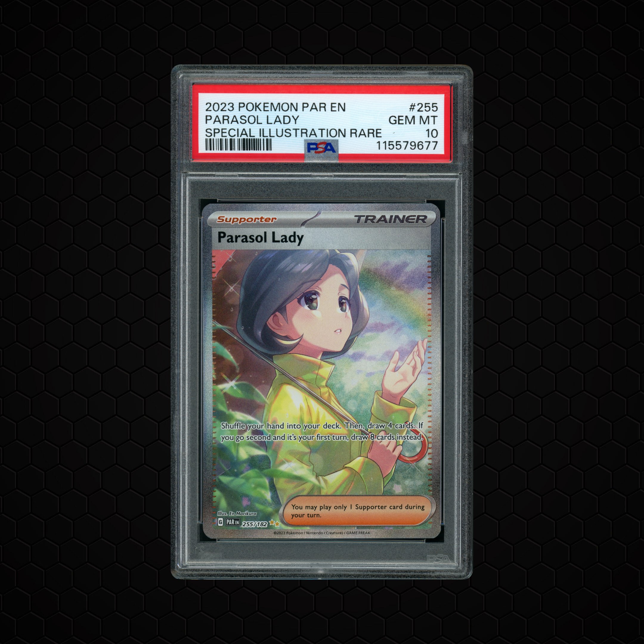2023 Paradox Rift Parasol Lady #255 PSA 10